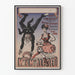 Vintage poster van Mr. en Mevrouw Alfred Duo Komiek en Acrobatische Dansers