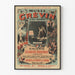 Vintage poster Musée Grévin Boulevard Montmartre