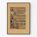 Poster wanddecoratie Theatermuziek Cleopatra - Xavier Leroux