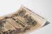Oud poster van Napoleon in Egypte Waterloo wanddecoratie
