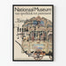 Decoratieve poster voor Nationaal Museum van het Muzikale Klokje