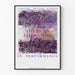 Decoratief poster Amerikaanse literatuur in uitvoering Nationaal Theater Express