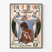 Vintage poster Neal of the Navy - maritieme en retro muurdecoratie