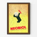 Vintage poster Neobiol tegen haaruitval