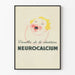 Vintage poster Neurocalcium bijtproblemen bij baby's tanden