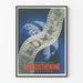 Vintage poster Névrosthénie illustratie hersenen en negatieve foto's