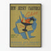 Vintage poster Expositie New Jersey Schilderijen bij de Federal Art Gallery