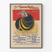 Vintage poster The New York Sunday World - editie van 3 november