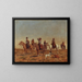 Cowboys - Ángel Della Valle — ingelijst kunstwerk aan de muur