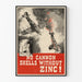 Vintage luchtvaartposter - Geen kanonskogels zonder zink