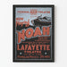 Vintage poster van Noah's ark bij het Lafayette Theater