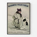 Noordelijke wanddecoratieposter 'Nordenfor Polarcirkelen' met kind in traditionele kleding en hond