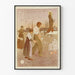 Poster Laten we werken voor Onze-Lieve-Vrouw van de Arbeid - Historische muurstickerdecoratie