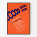 Vintage Poster Symposium voor Onderzoek in Verpleegkunde 1980