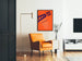 Vintage Poster Symposium voor Onderzoek in Verpleegkunde 1980