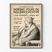Vintage poster met Noorse verhalen en legendes