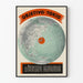 Vintage poster Geografische kaart Objetivo Tokio