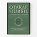Tentoonstellingsposter Otakar Hubšil - schetsen en gravures 1962