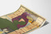 Vintage muurposter Kalender oktober - november - december