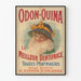 Vintage reclameposter Odon-Quina De Beste Tandpasta