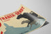 Vintage poster van paardenrace Traber Derby Oostenrijk — weergave van het kunstwerk