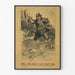 Vintage poster van Amerikaanse maritieme propaganda