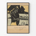 Vintage reclameposter voor Ruston stoommachine