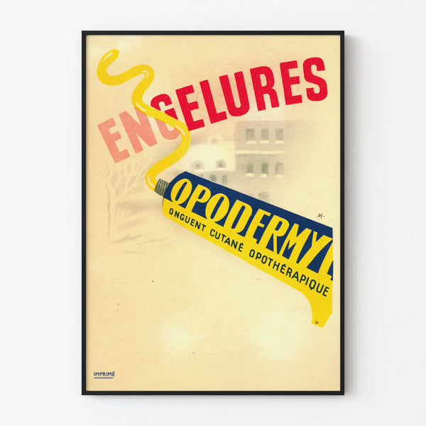 Vintage poster Opodermyl huidzalf