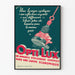 Vintage poster Opti Lux - Decoratieve poster energiebesparende lamp
