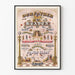 Artistieke poster Onze Vader - Gebed en spirituele symbolen