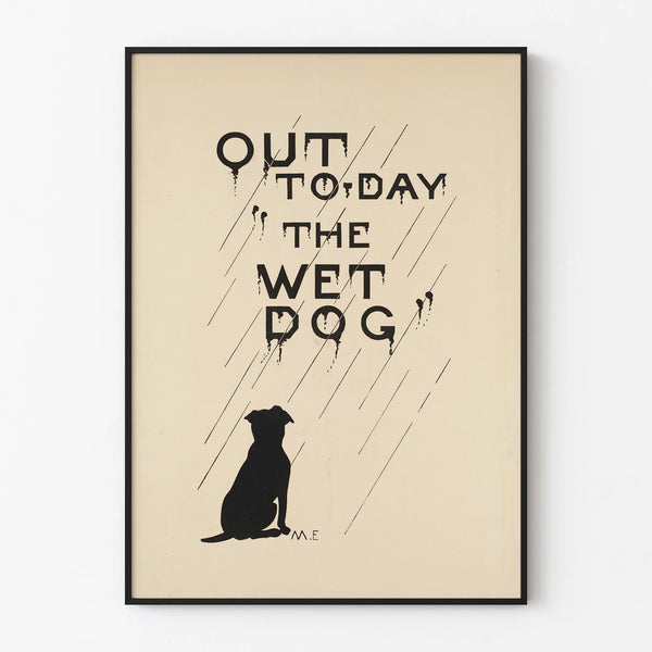 out-to-day-the-wet-dog