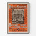 Vintage poster van naaimachines Maison Amédée Maquaire