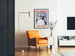 Vintage poster Tar Soap voor badkamer en kapsalon