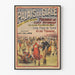 Vintage Poster Paleis van IJsbaan Natuurlijke IJschaatsport