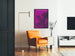 Poster Palet '61 Collectie Art Nouveau Violet