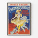 Vintage poster van lumineuze pantomimes Musée Grévin Théâtre Optique
