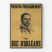 Vintage Poster Le Duc d'Orléans