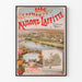 Vintage poster van Parc du Château de Maisons-Laffitte - Bouwgrond