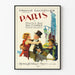 Vintage filmposter Parijs door Edmund Goulding