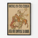 Vintage poster van Poolse militaire propagandaposter