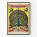 Vintage Pauwenstijl Poster Anker Buggy Co.