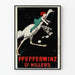 Vintage reclameposter Pfefferminz Dr Hillers
