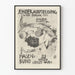 Vintage poster voor speciale tentoonstelling schilderkunst en beeldhouwkunst 1911