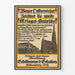 Vintage poster voor de tweede oorlogsobligatie-uitgifte met uitzicht op Stephansplatz