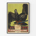 Vintage poster 4e Oorlogslening met adelaar en zwaard