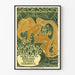 Art Nouveau-poster voor de Secession-tentoonstelling