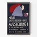 Vintage Poster Tentoonstelling Nieuwe Vereniging van Kunstenaars in München 1909