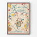 Vintage poster tentoonstelling Komödie in de Nationale Bibliotheek