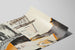 artistieke collageposter industrieel vintage — weergave van het kunstwerk