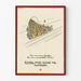 Vintage Londense metroposter Please Pass Along The Platform
